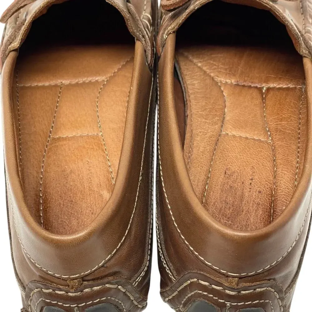 G.H. Bass Driving Shoes Men’s Vern Leather Driving Shoes Size 9 1/2